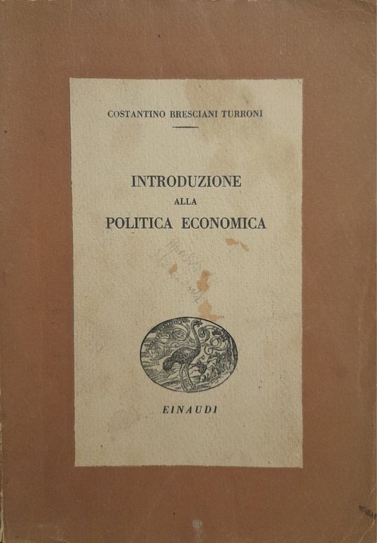 Introduzione alla politica economica