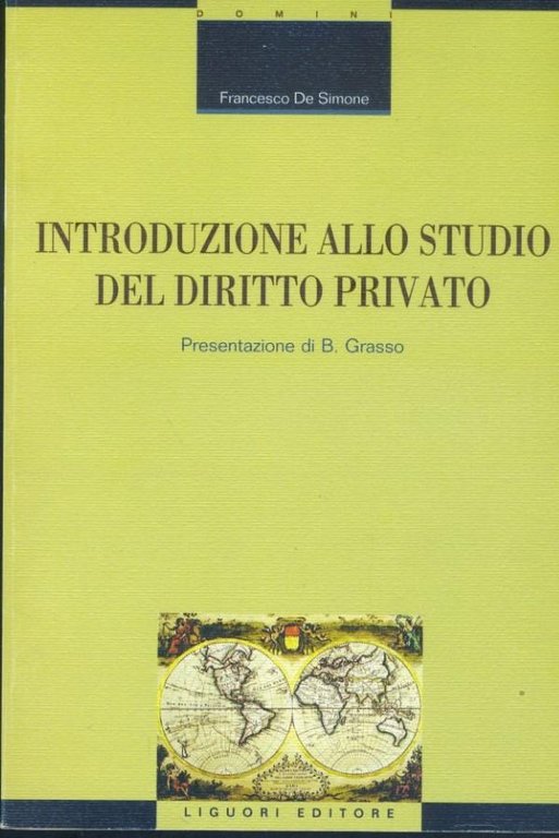Introduzione allo studio del diritto privato