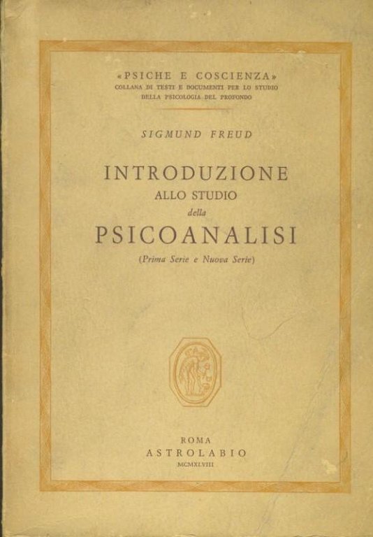 Introduzione allo studio della psicanalisi