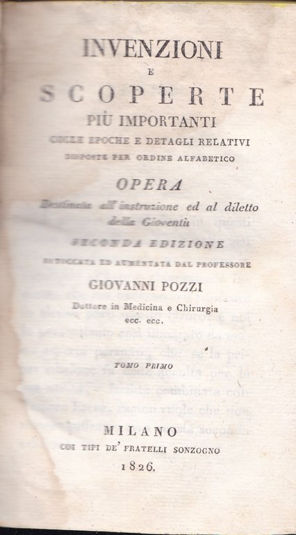 Invenzioni e scoperte più iimportanti... | Immagine Gallery 2