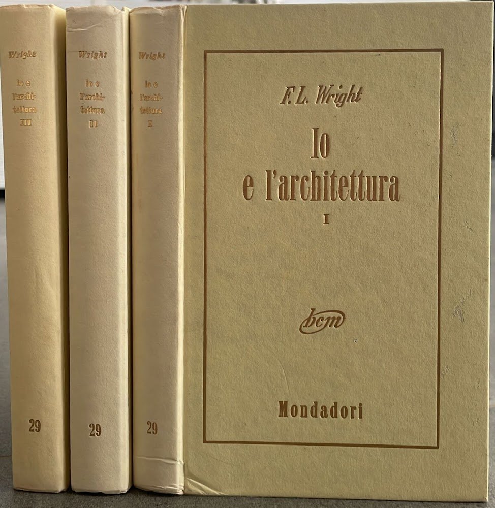 Io e l'architettura I-II-III volumi