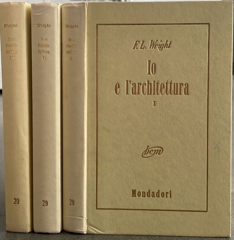 Io e l'architettura I-II-III volumi