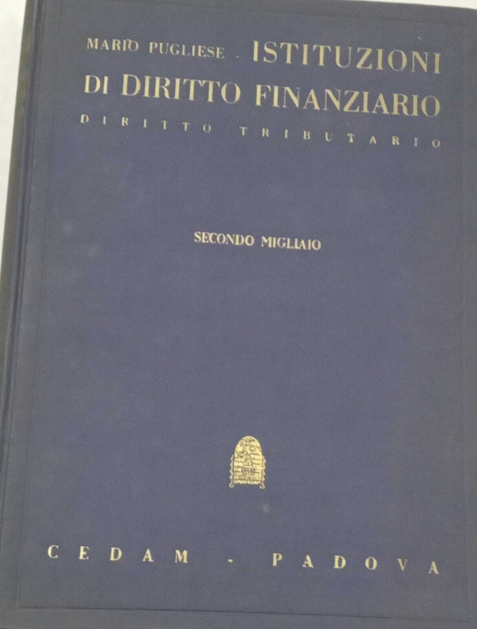 Istituzioni di diritto finanziario. Diritto tributario