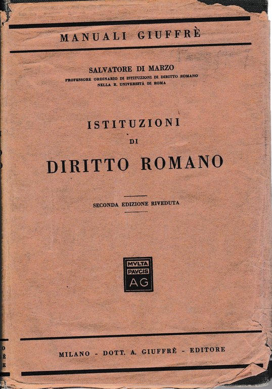 Istituzioni di diritto romano