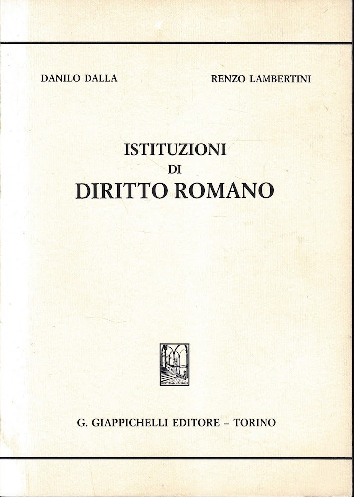 Istituzioni di diritto romano