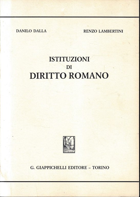 Istituzioni di diritto romano