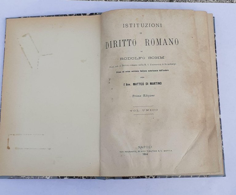 Istituzioni di diritto romano