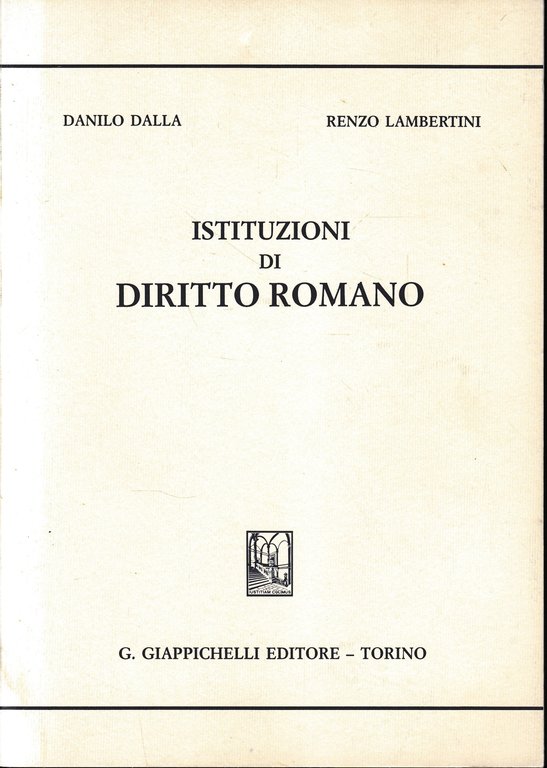 Istituzioni di diritto romano