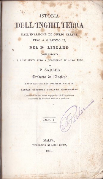 Istoria dell'Inghilterra. Volume I. | Immagine Gallery 2