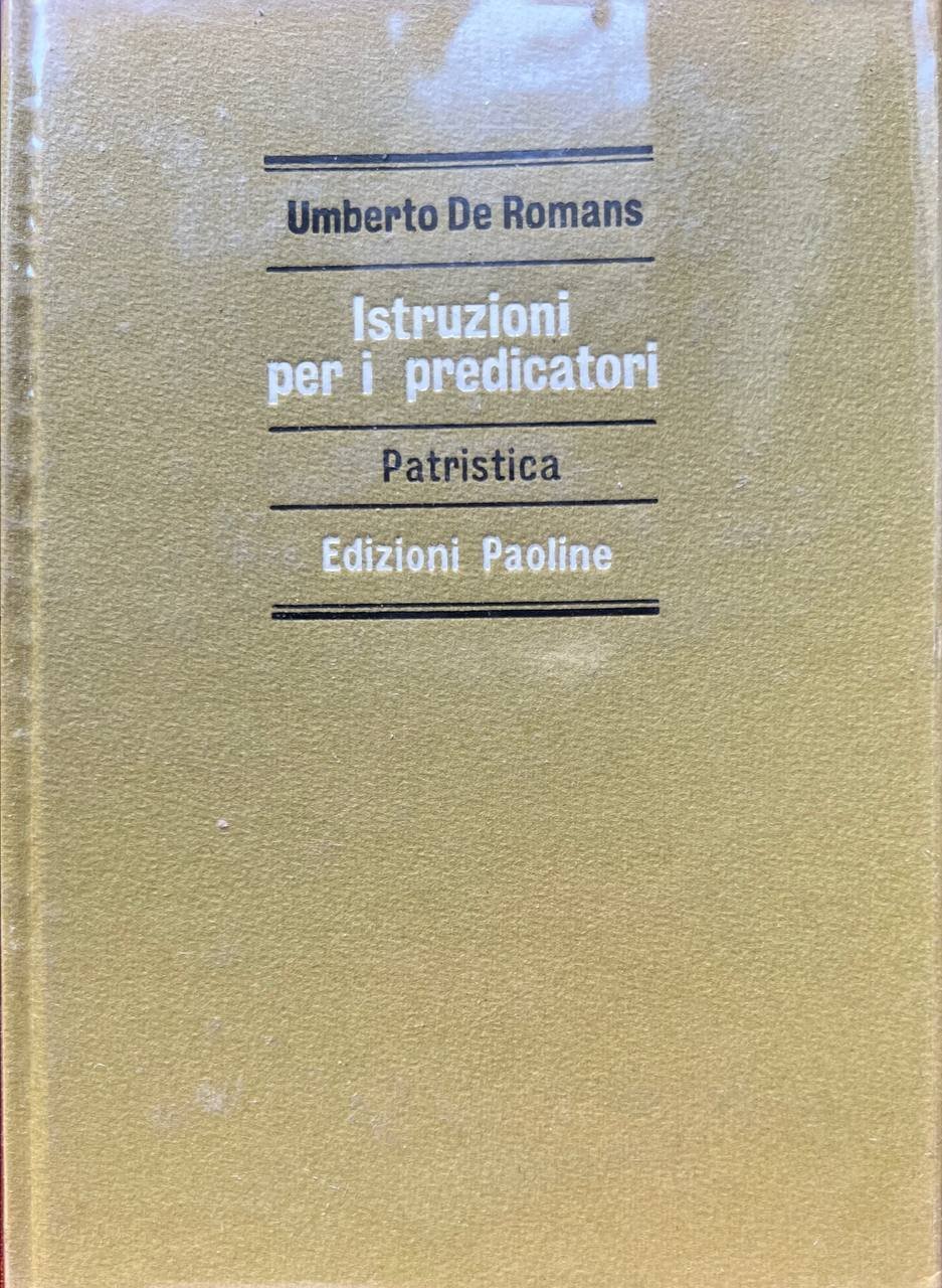 Istruzioni per i predicatori