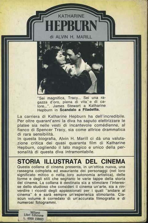 Katharine Hepburn. Storia illustrata del cinema