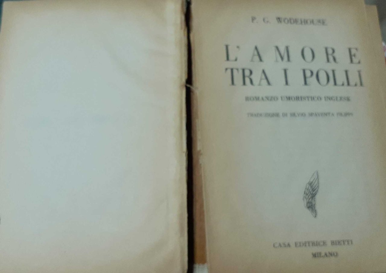 L' Amore tra i polli. Romanzo umoristico inglese | Immagine principale