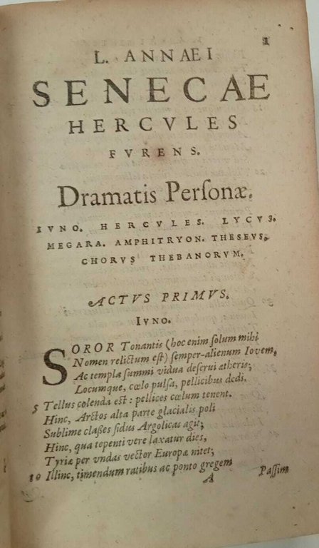 L. Annaeus Seneca, Tragicus; ex recensione &amp; muséo Petri Scriverii.Quid …