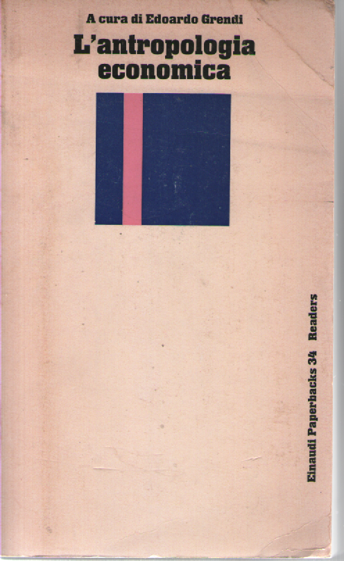 L'antropologia economica. | Immagine principale
