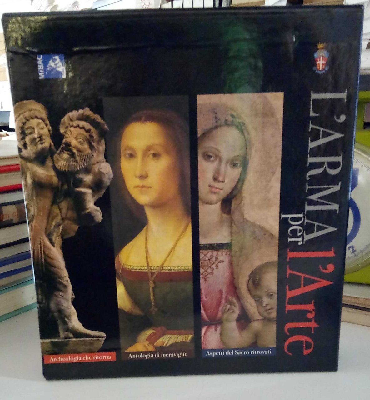 L'arma per l'arte. Tre volumi in cofanetto.
