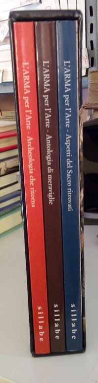 L'arma per l'arte. Tre volumi in cofanetto.