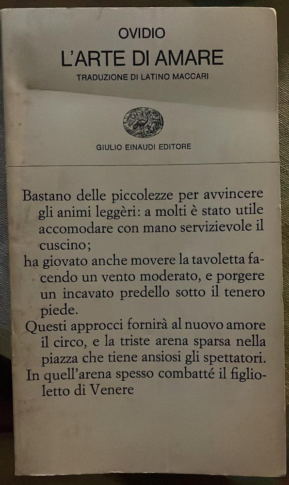L'arte di amare | Immagine principale