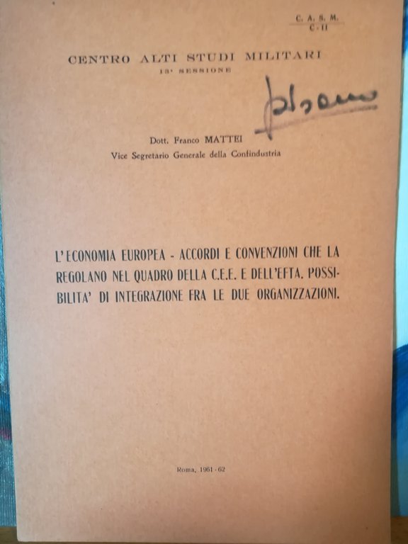L'economia europea - Accordi e convenzioni che la regolano nel …