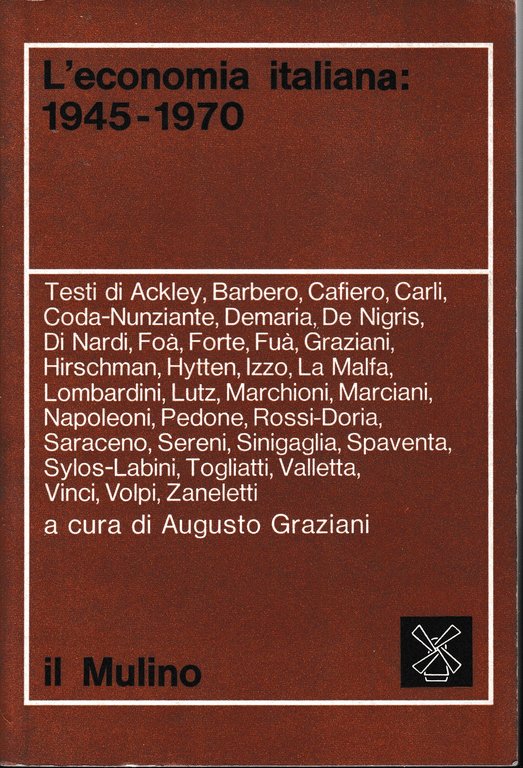 L'economia italiana 1945-1970