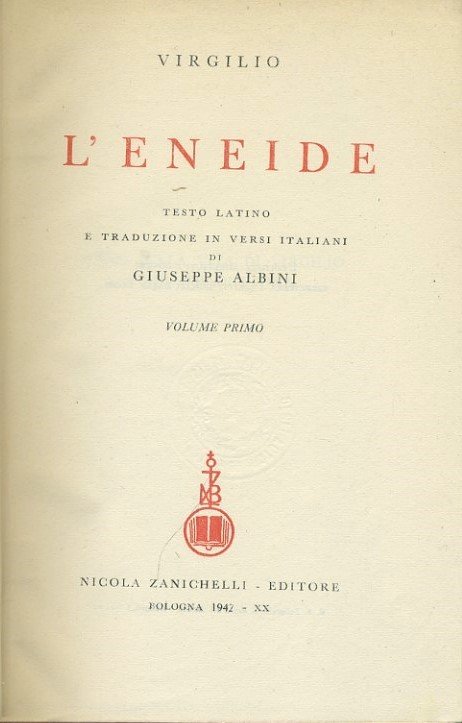 L'Eneide. 2 volumi