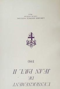 L'enseignement de Jean Paul II
