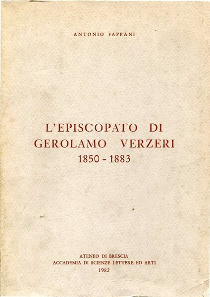 L'episcopato di Gerolamo Verzeri 1850-1883 | Immagine Gallery 2