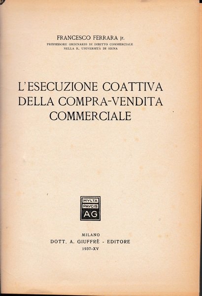 L'esecuzione coattiva della compra-vendita commerciale | Immagine Gallery 2