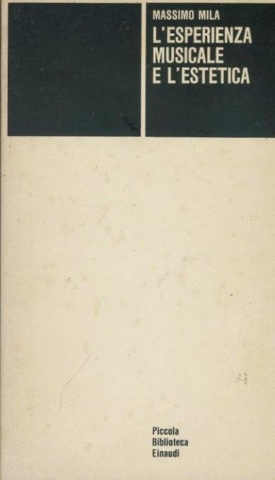 L'esperienza musicale e l'estetica