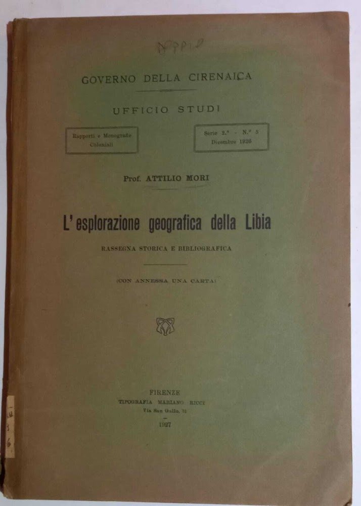 L'esplorazione geografiica della Libia | Immagine principale