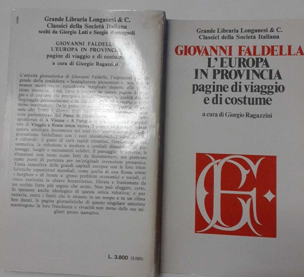 L'Europa in provincia pagine di viaggio e di costume | Immagine principale