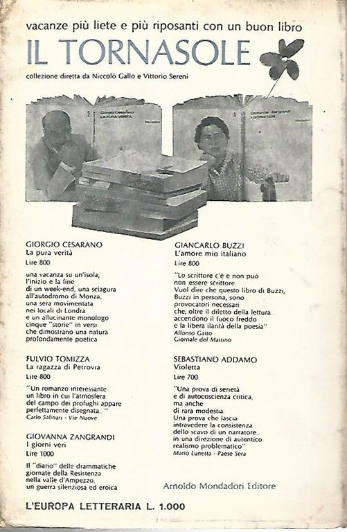 L'Europa letteraria. L'Europa artistica. L'Europa cinematografica. Anno IV n. 20-21
