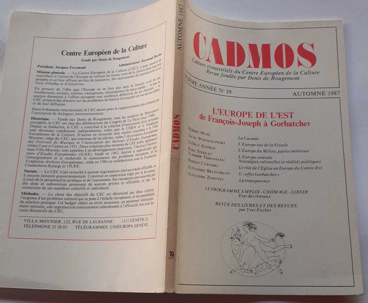 L'Europe de l'est de Francois-Joseph à Gorbatchev