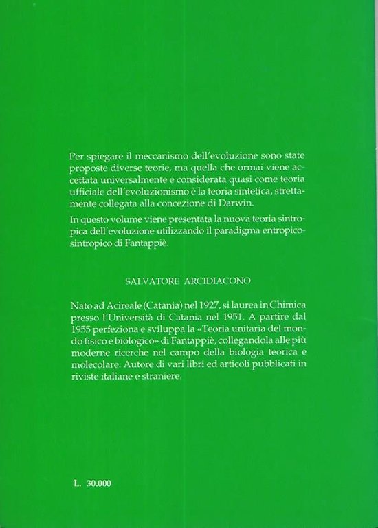 L'evoluzione dopo Darwin