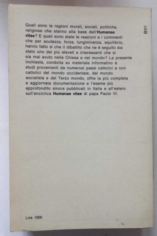 L'Humanae Vitae | Immagine Gallery 4