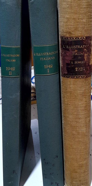 L'Illustrazione Italiana (3 volumi)