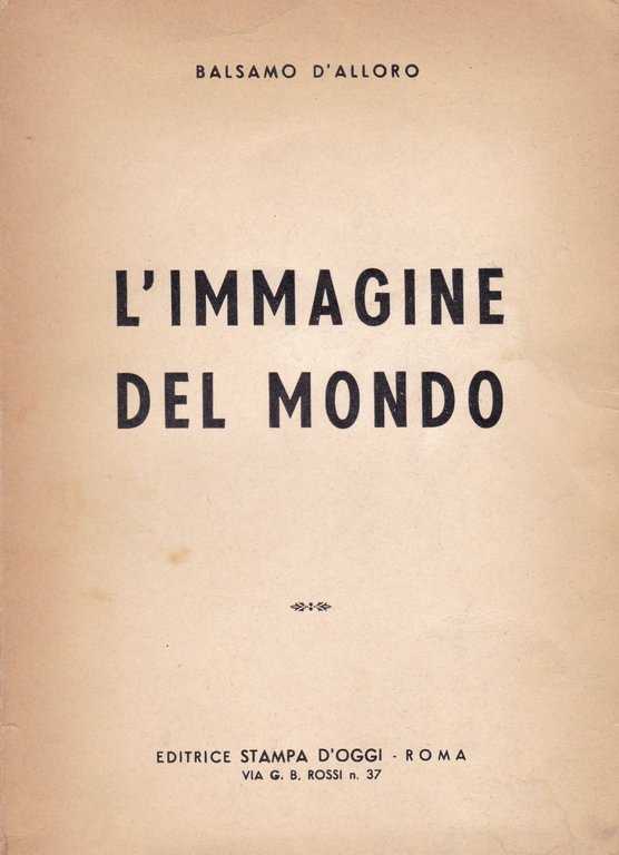 L'immagine del mondo