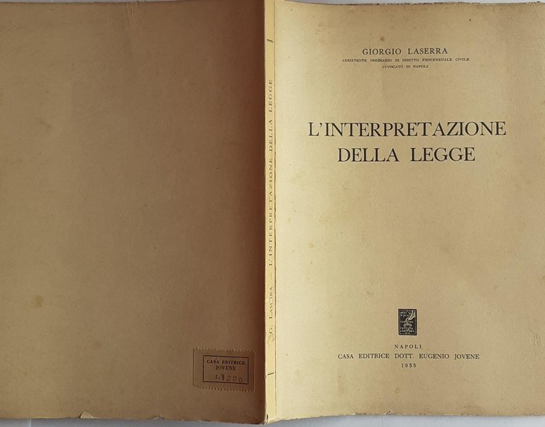 L'interpetazione della legge