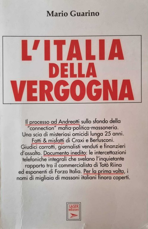 L'italia della Vergogna
