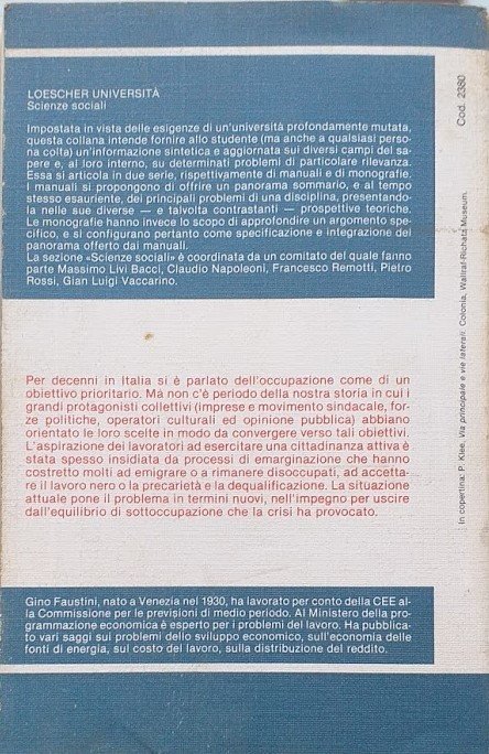 L'obiettivo occupazione nell'esperienza italiana | Immagine Gallery 4