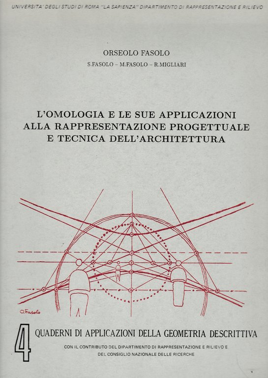 L'omologia e le sue applicazioni alla rappresentazione progettuale e tecnica …