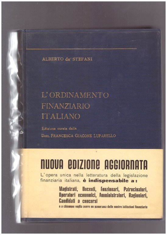 L'ordinamento finanziario italiano