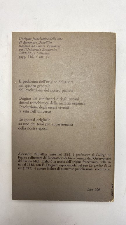 L'origine fotochimica della vita | Immagine Gallery 2