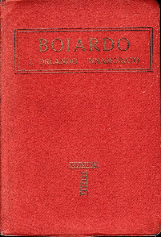 L'Orlando innamorato, vol 1^.