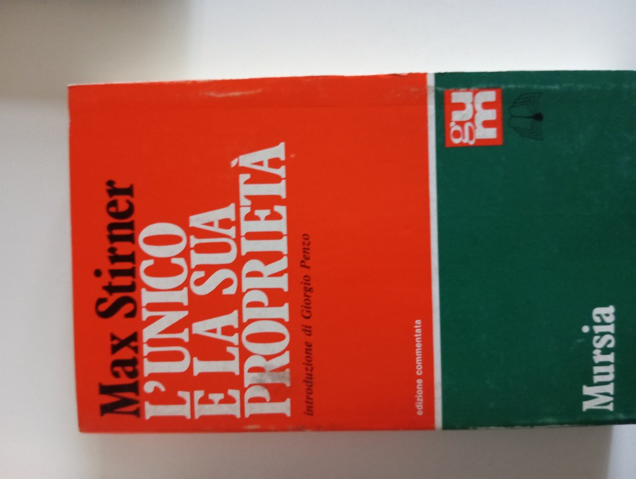 L'unico e la sua proprietà