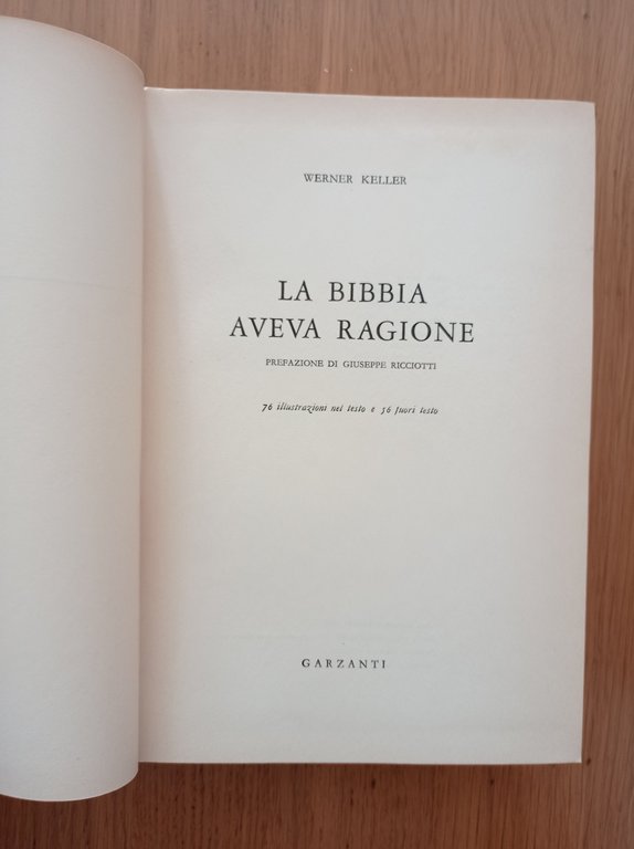 La Bibbia aveva ragione