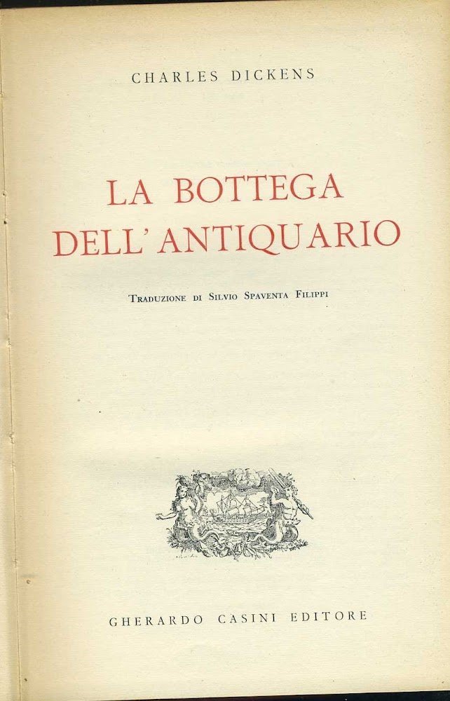La bottega dell'antiquariato | Immagine principale