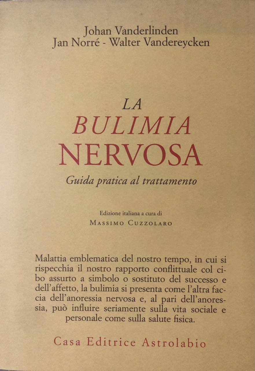 La bulimia nervosa. Guida pratica al trattamento | Immagine principale