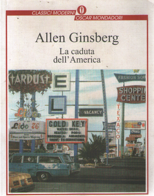 La caduta dell'America. Testo inglese a fronte. | Immagine principale