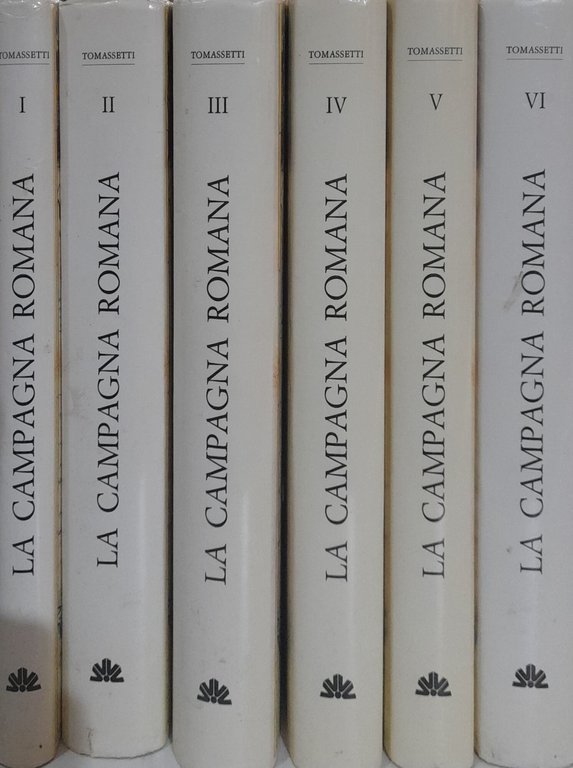 La campagna romana. Antica, medioevale e moderna (6 volumi)