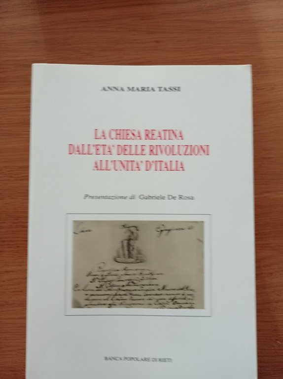 La Chiesa Reatina dall'Età delle rivoluzioni all'Unità d'Italia | Immagine Gallery 2